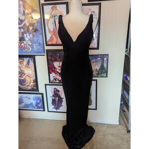 Pinup Girl Clothing Black Gilda Dress Sz M